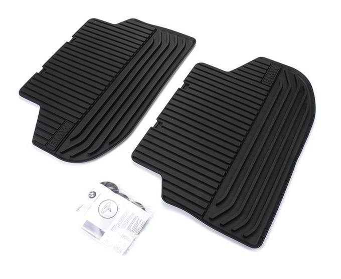 BMW Floor Mat Set - Rear (All-Weather) (Black) 51472346785